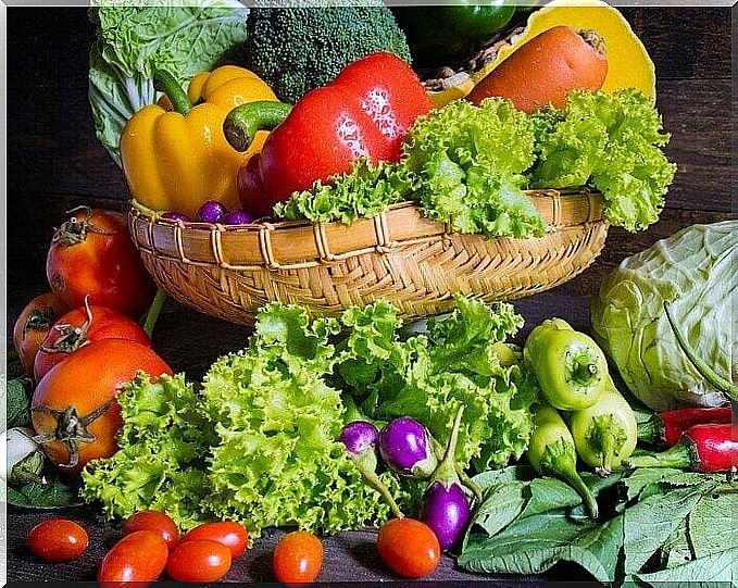 Healthy vegetables