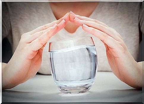 Glass of water