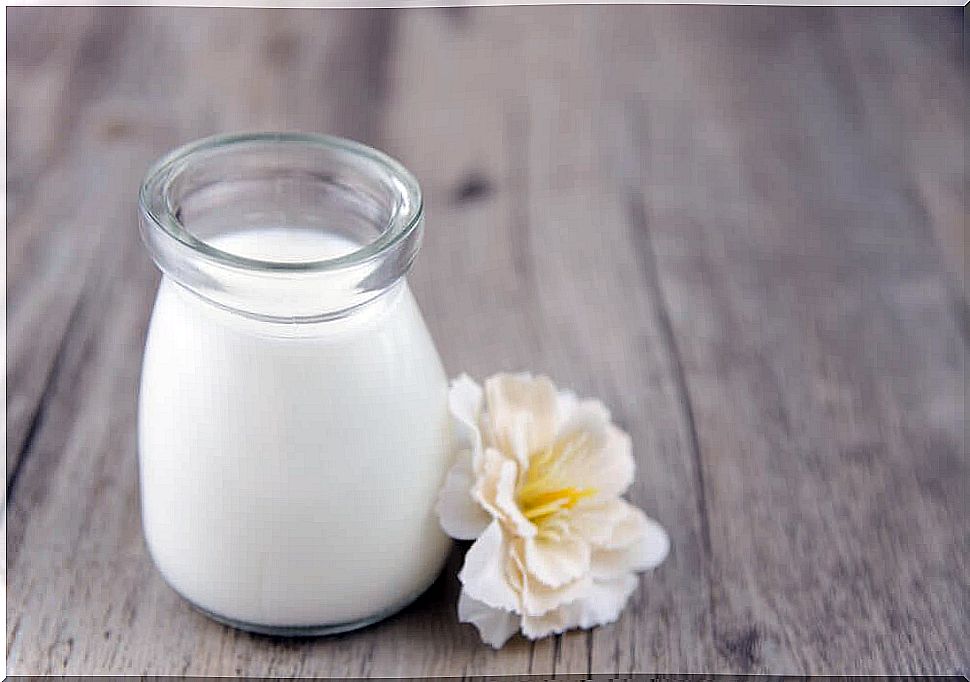 Small jug of milk - uric acid levels