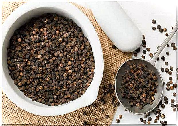 Black pepper for the washing machine