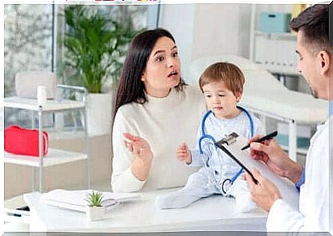 Patient at pediatrician