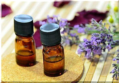 Some essential oils with lavender