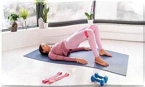 Strengthen your abdominal muscles with resistance bands