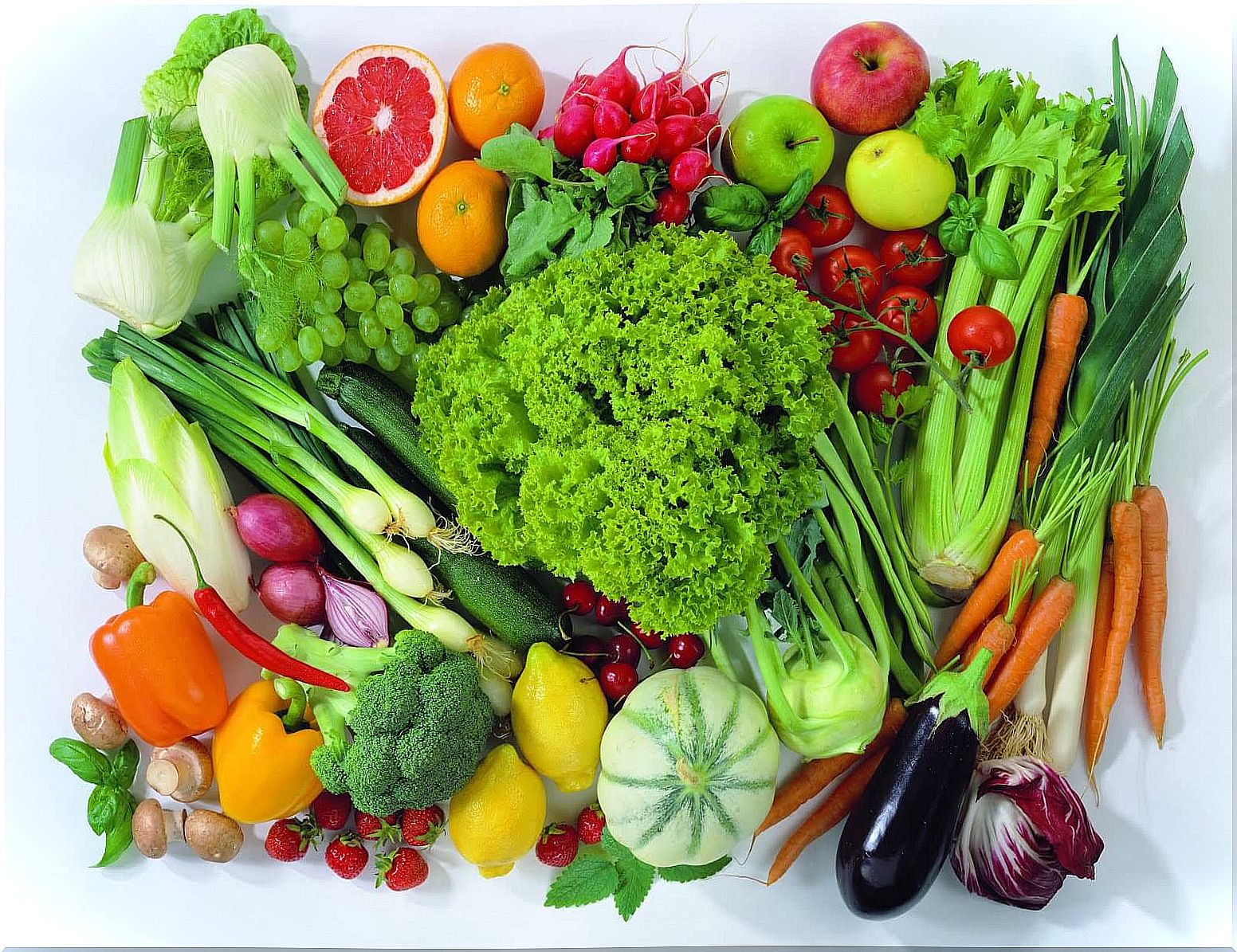 Fruits and vegetables are a big part of the new diet pyramid