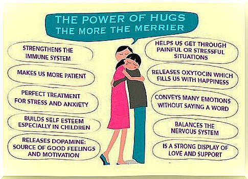 Therefore, it is good for you to hug